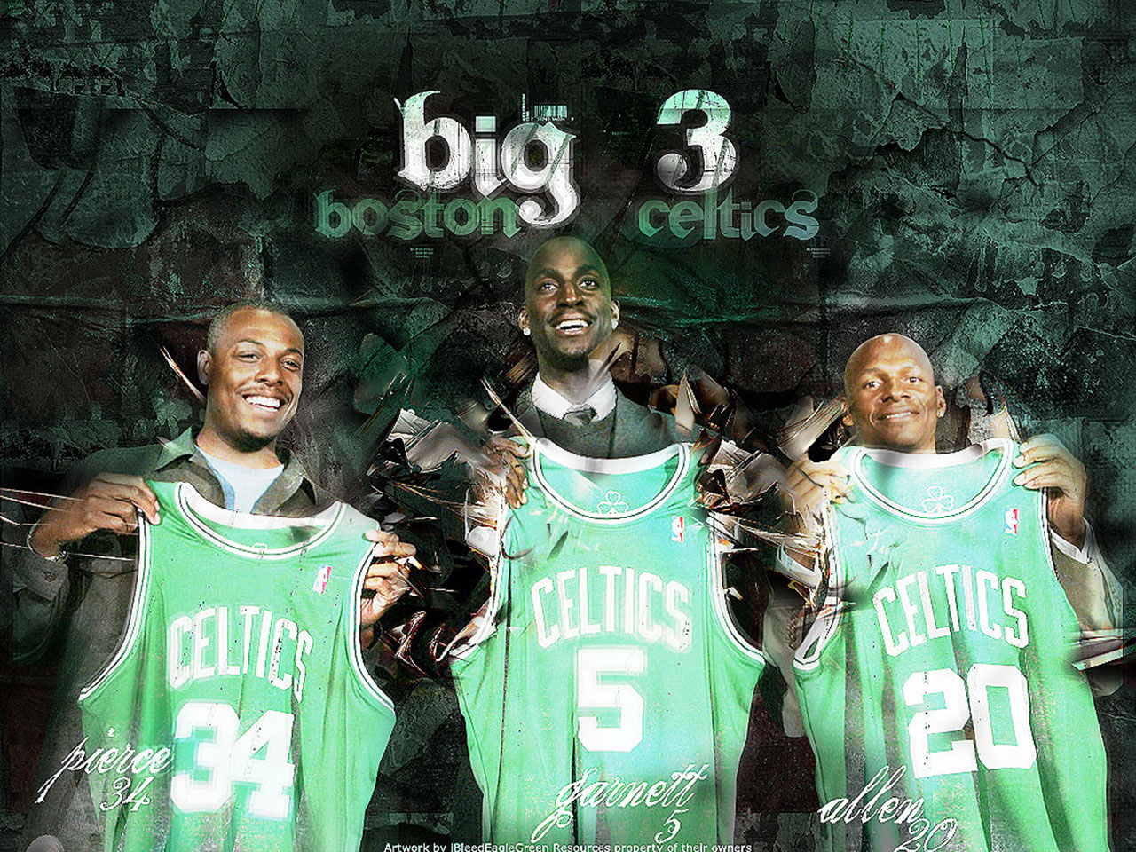 The Big Three: Paul Pierce, Kevin Garnett, Ray Allen, and the